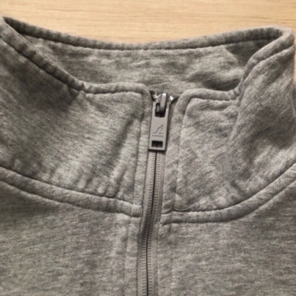 Kangol Men's Gray Quarter-Zip Sweater - Picture 5 of 7